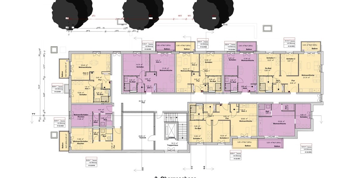 Grundriss 2. Obergeschoss