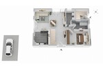 Attraktives Zweifamilienhaus in Olfen–modern, nachhaltig und mit KfW 40+ Standard - Zweifamilienhaus Olfen | Angebot:23089639