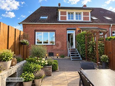 ANKOMMEN. DURCHATMEN. ZUHAUSE SEIN - Erdgeschoßwohnung Jork | Angebot:27429683