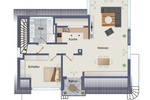 Hochwertige 2½-Zi. DG-Wohnung mit Westbalkon, EBK & Stellplatz - modernes Wohnen in gepflegter Hausgemeinschaft - Dachgeschoßwohnung Schönaich | Angebot:26945980