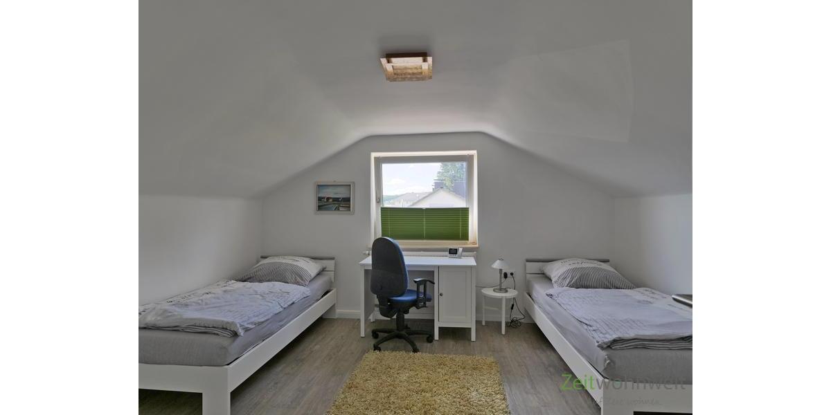 Blick ins Schlafzimmer