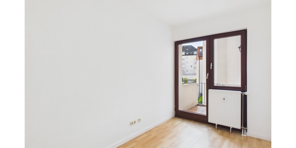 Schlafzimmer mit Balkon