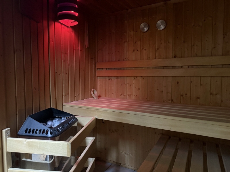 Sauna im Keller