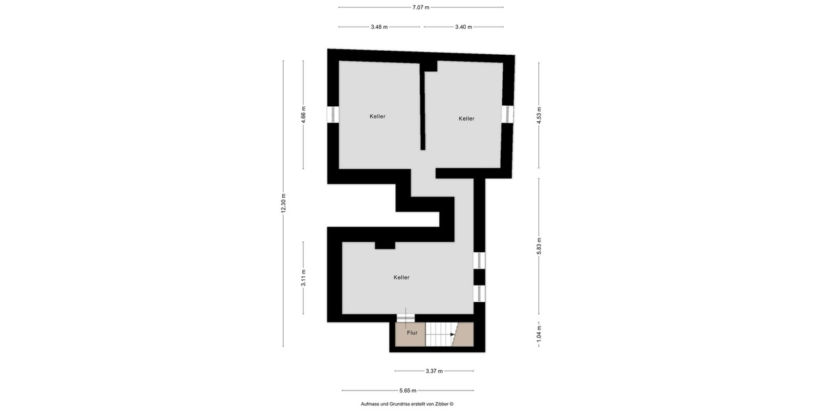 Grundriss Kellergeschoss