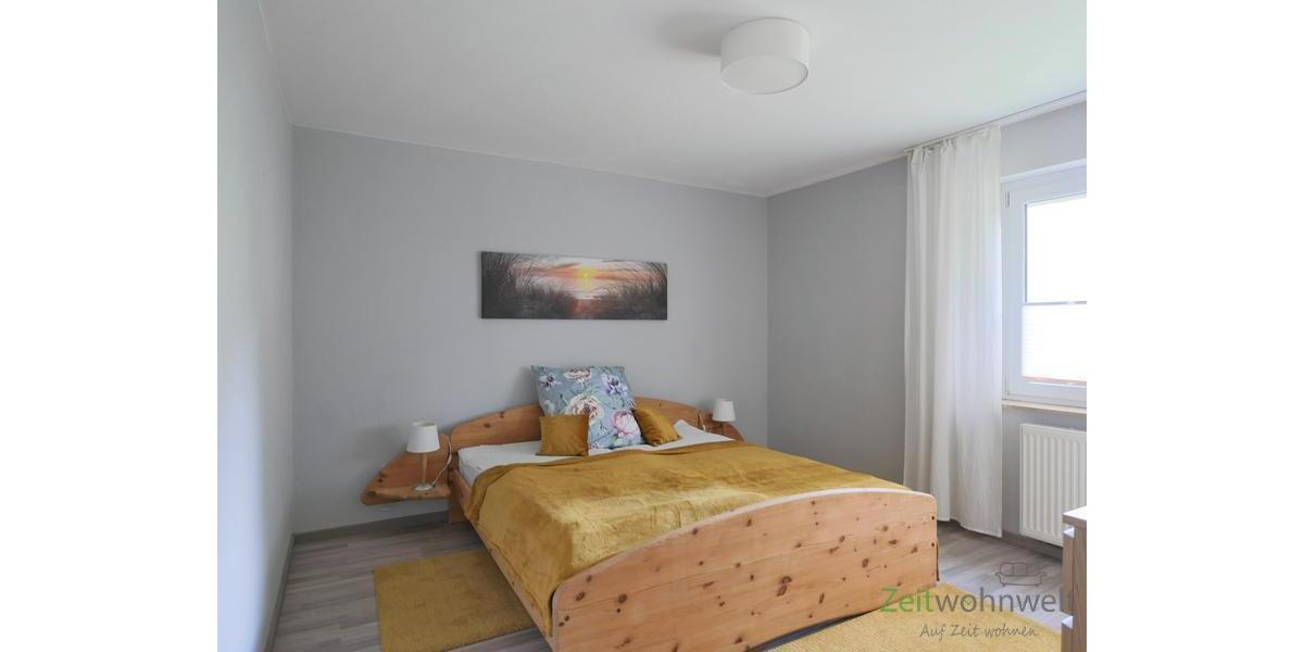 Blick ins Schlafzimmer