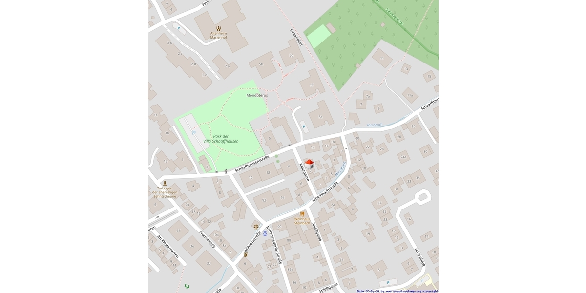 Lageplan mikro