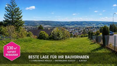 IHR ZUHAUSE, GARTEN & UNVERBAUBARER BLICK - Etagenwohnung Albstadt Gemarkung Onstmettingen | Angebot:26838275
