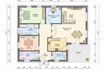 Ländliche Ruhe trifft moderneTechnik- Energiesparender Neubau-Bungalow - Einfamilienhaus Falkenberg | Angebot:26785333