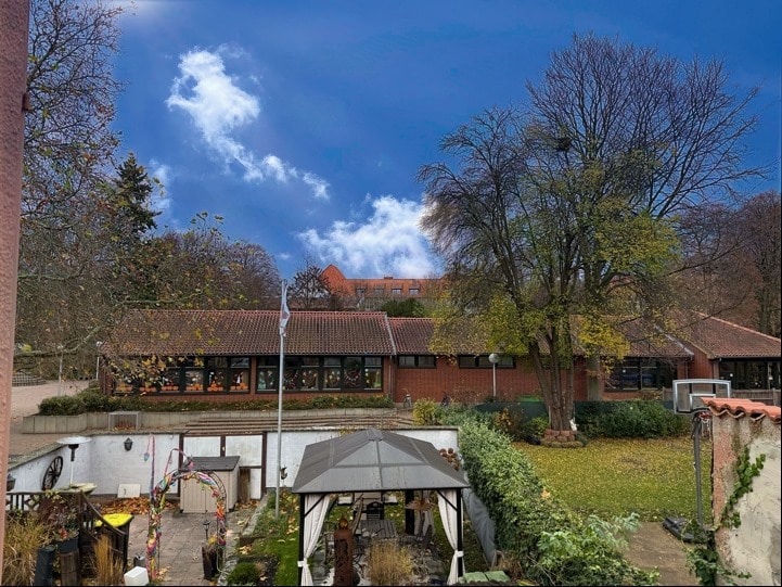 Blick vom Balkon