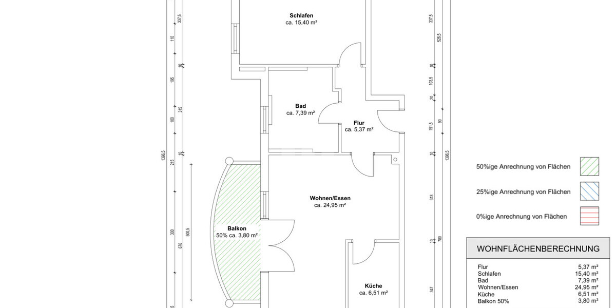 Wohnungsgrundriss
