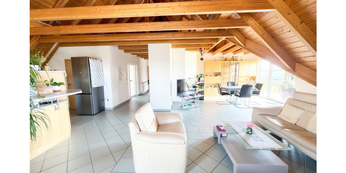 Wohnzimmer im OG - (KI generiert)
