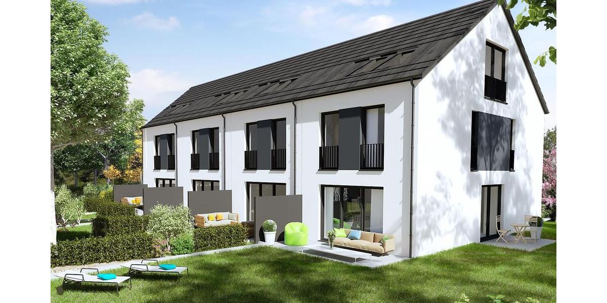 Reiheneckhaus mit hoher KfW Förderung. Niedrige Kosten mit Wärmepumpe, Solar und Fußbodenheizung. - Reihenendhaus Eggolsheim 10809474123 | Angebot:23589508