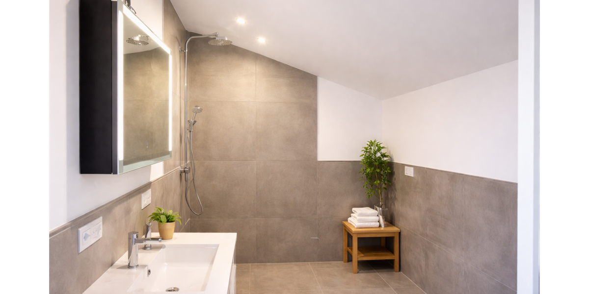 Altersgerechtes und barrierefreies Badezimmer im O