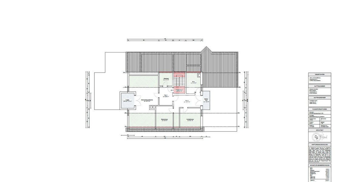 Grundriss Dachgeschoss