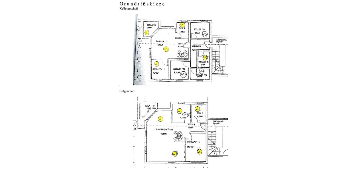 Grundriss EG + UG