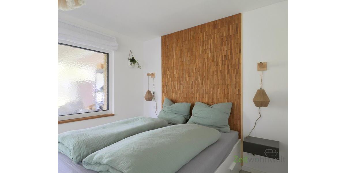 Blick ins Schlafzimmer