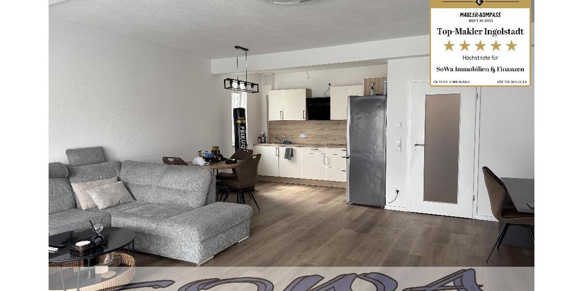 Hochwertige 2 Zimmer Wohnung mit Balkon und TG-Stellplatz in Neuburg - Zentrumsnah! - Ein Objekt von Ihrem Immobilienpartner SOWA Immobilien und Finanzen - 2- Neuburg | Angebot:27143418