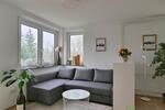 (EF1217_M) Kassel-Stadt: Kirchditmold, möbliertes Single-Apartment mit breitem, Bett, Waschmaschine und Balkon - Etagenwohnung Kassel Kirchditmold | Angebot:26548568