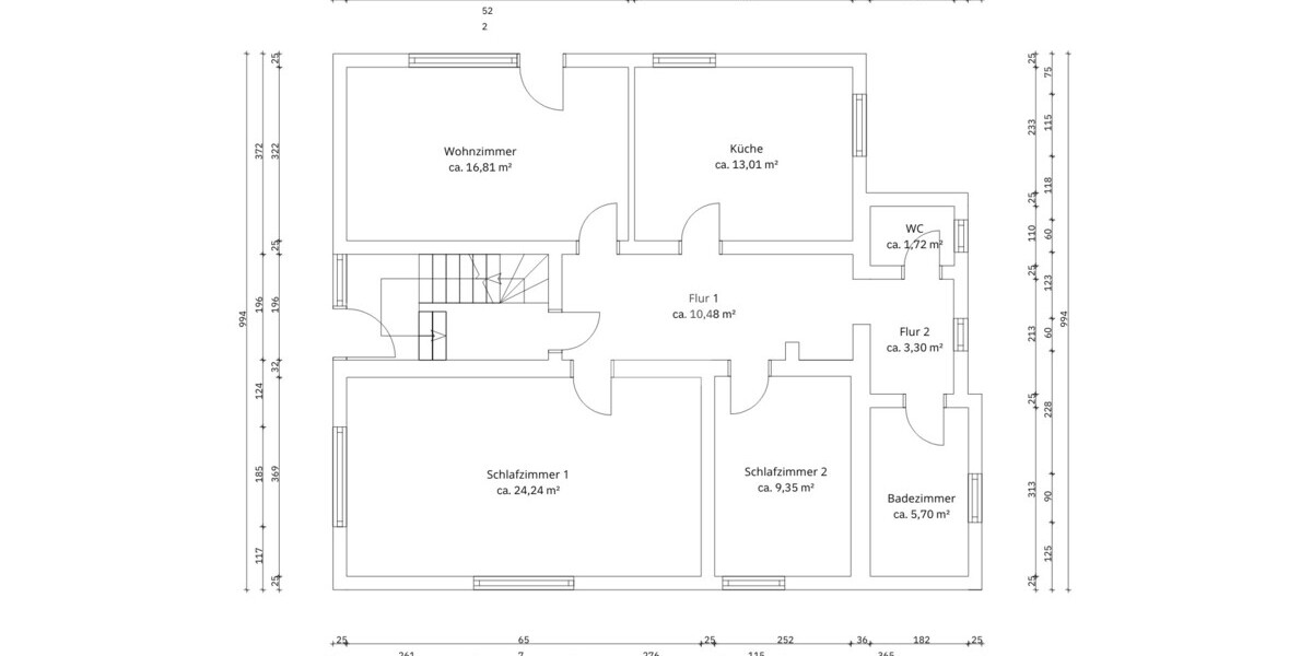 Grundriss Erdgeschoss