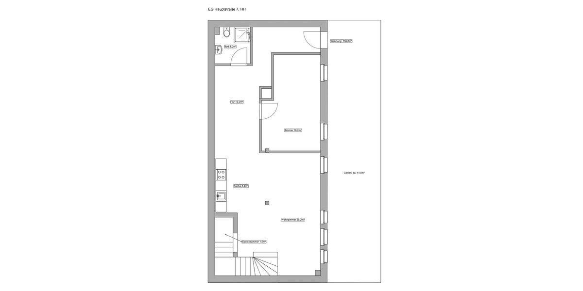 Grundriss Erdgeschoss