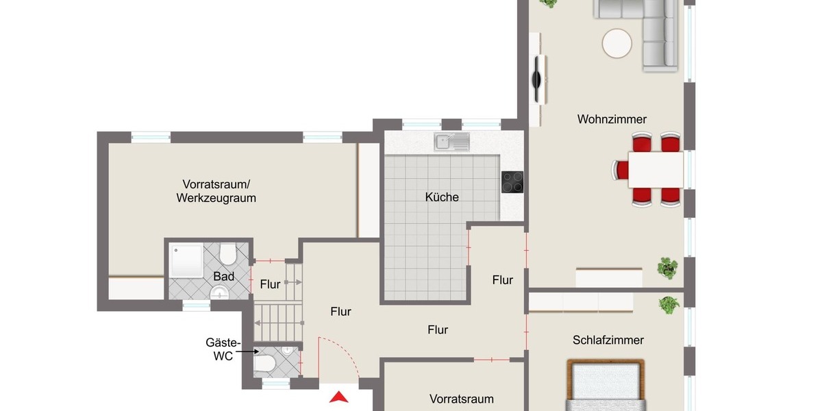 Grundriss Erdgeschoss