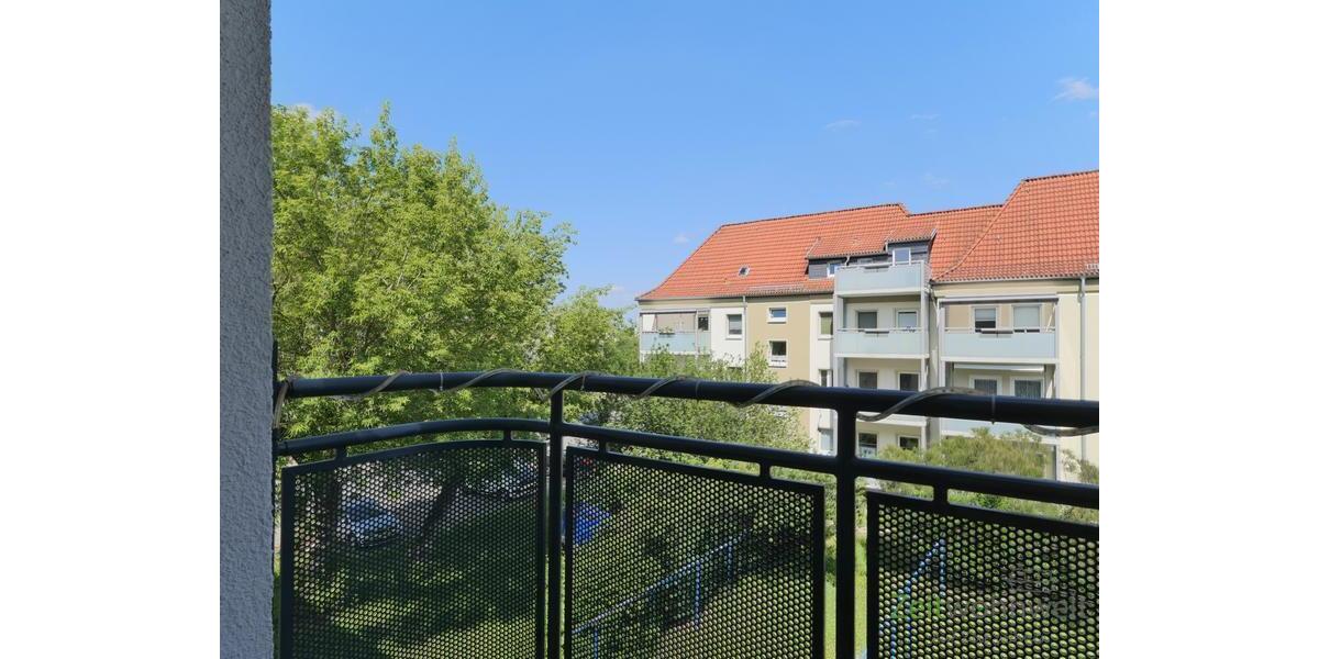 Blick vom Balkon