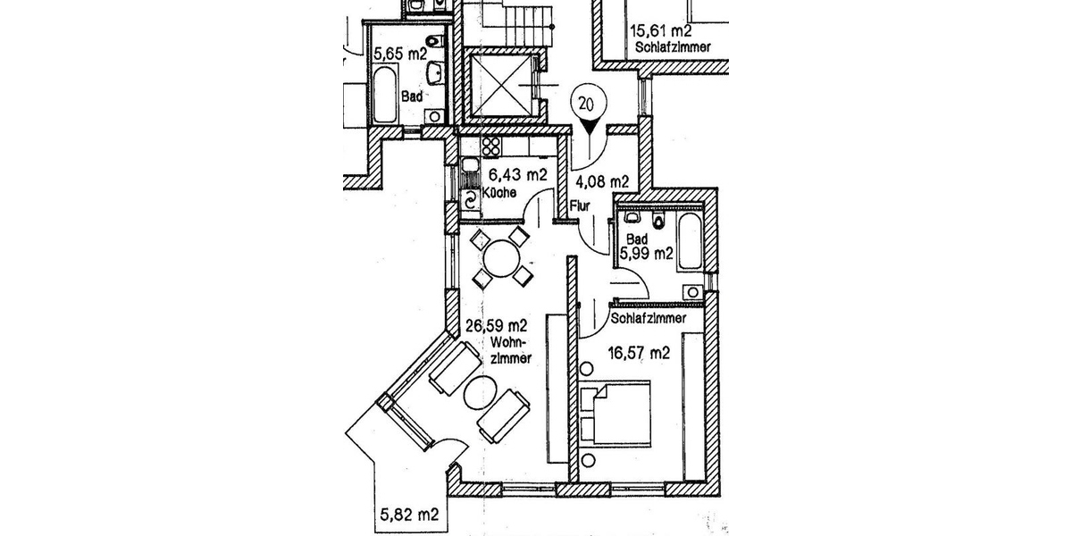 Wohnungsgrundriss