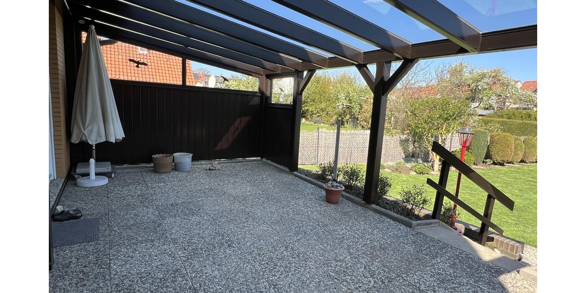 Blick auf die Terrasse