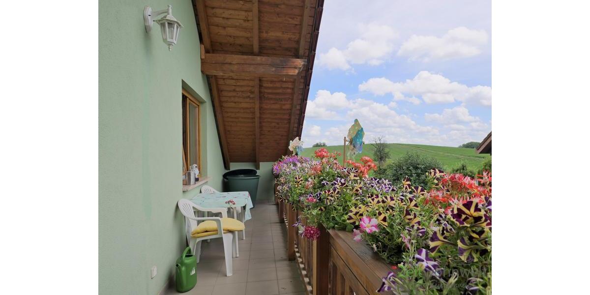 grüner Balkon