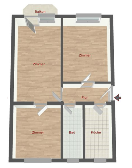 Wunderschöne, helle Erdgeschoßwohnung direkt am Nationalpark - Erdgeschoßwohnung Schierke Schierke | Angebot:17394311