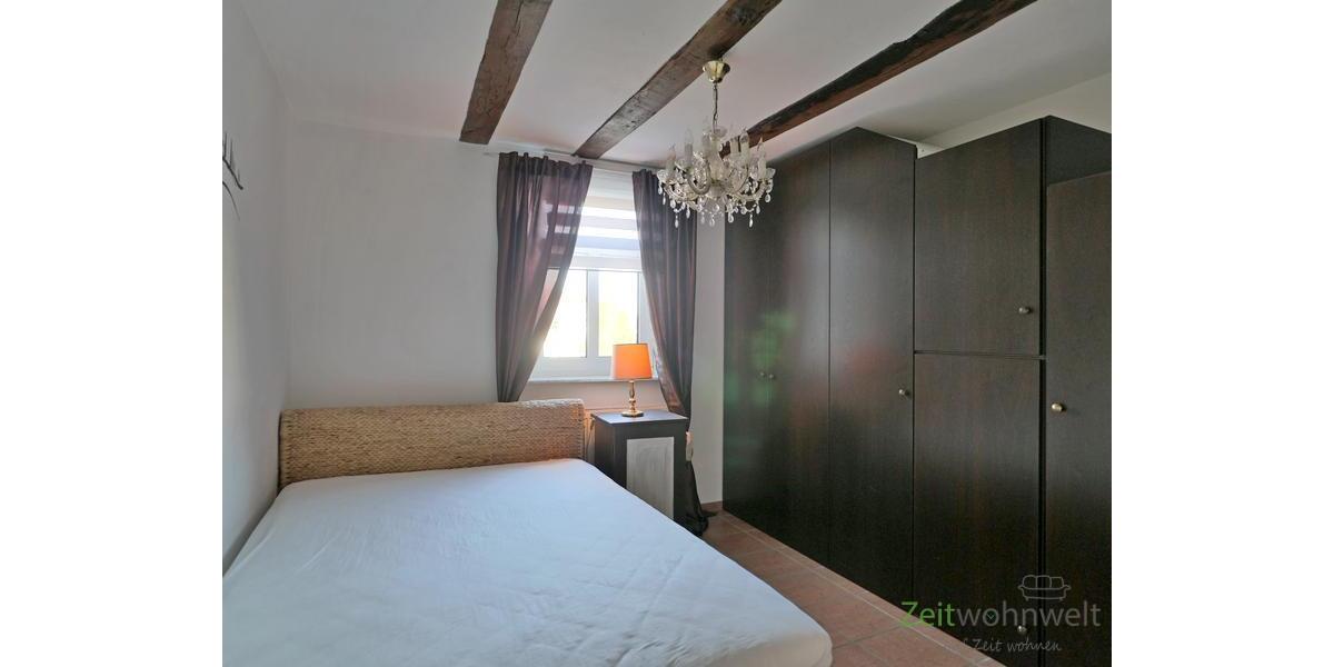 Blick ins Schlafzimmer