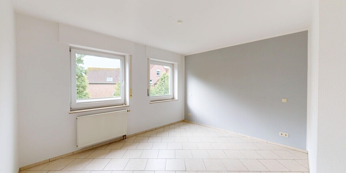 Blick ins Schlafzimmer