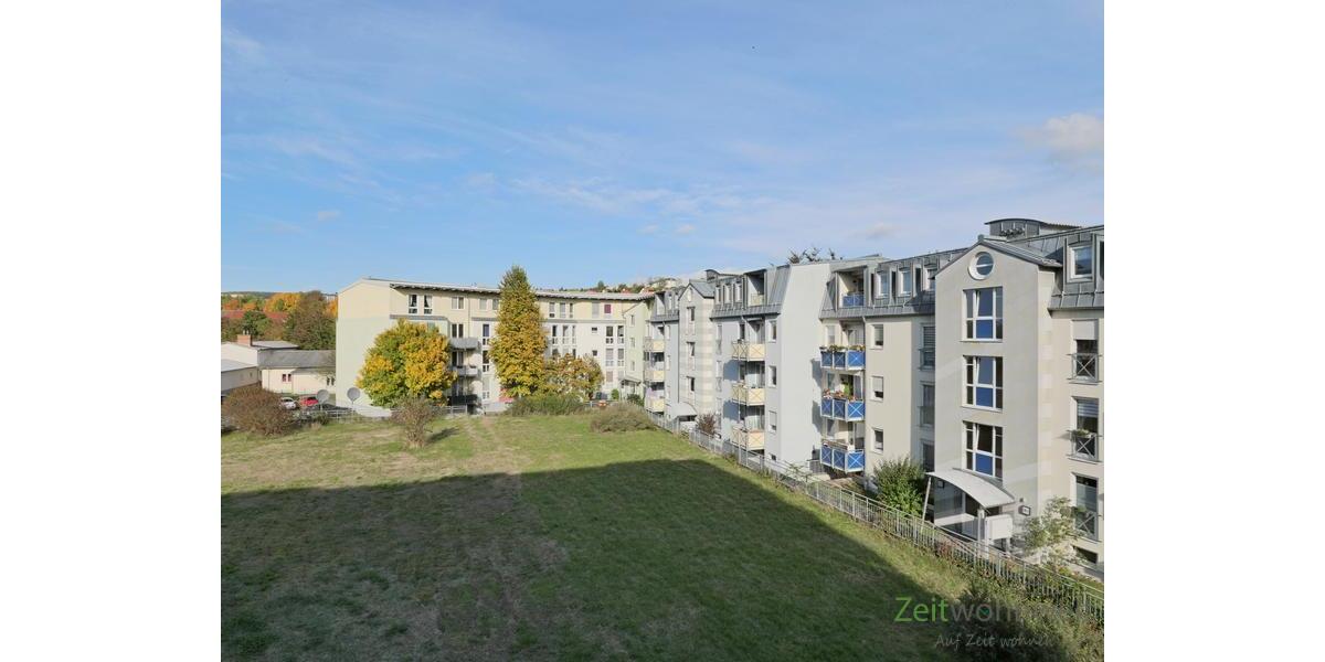 Blick vom Balkon