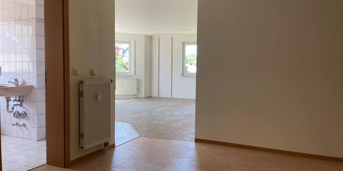 Flur vorm Badezimmer