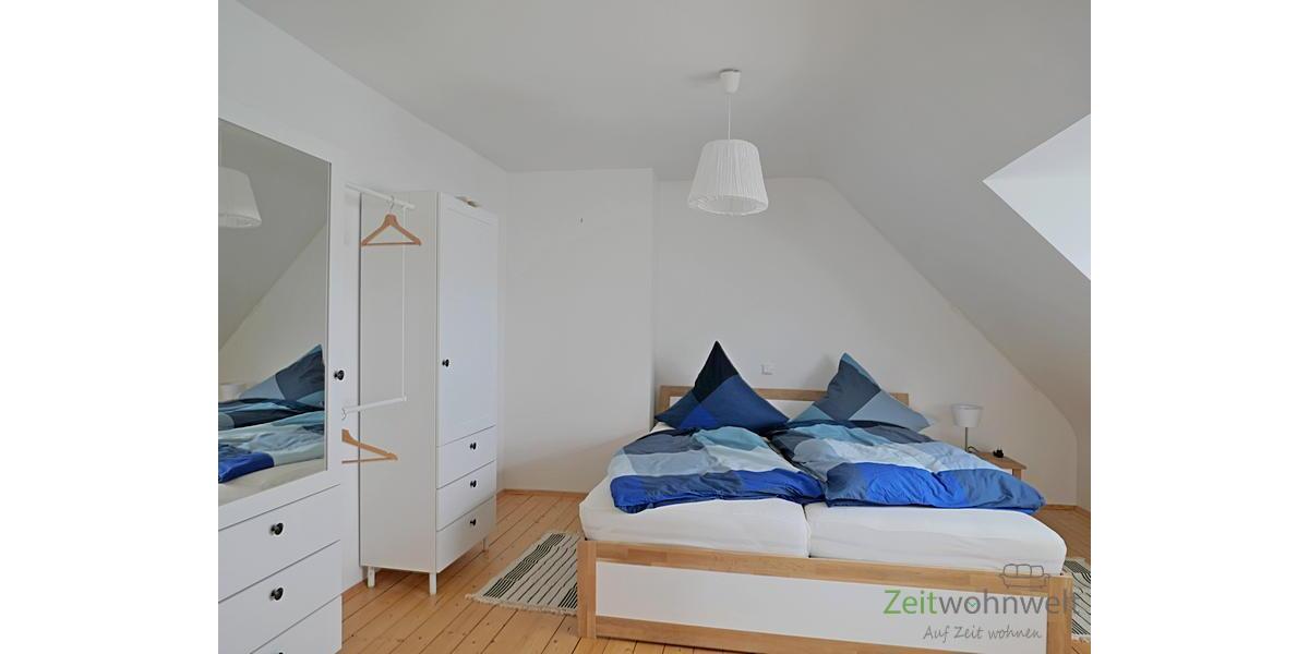 Blick ins Schlafzimmer