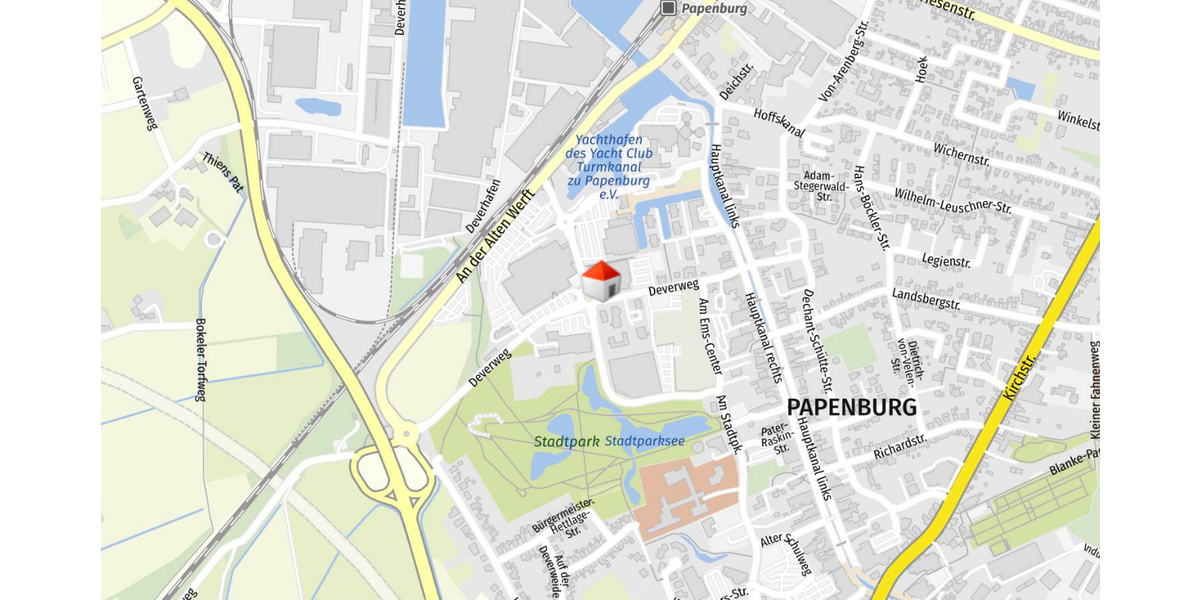 Geolyzer Kartenausschnitt