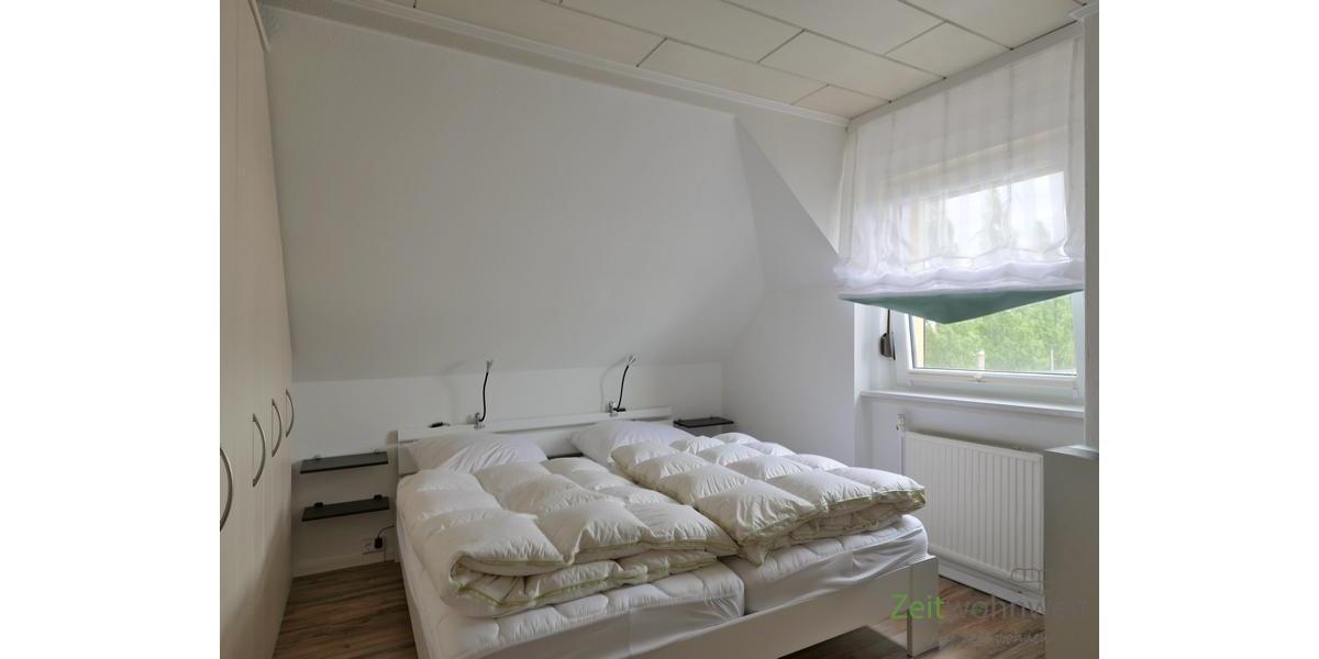 Blick ins Schlafzimmer