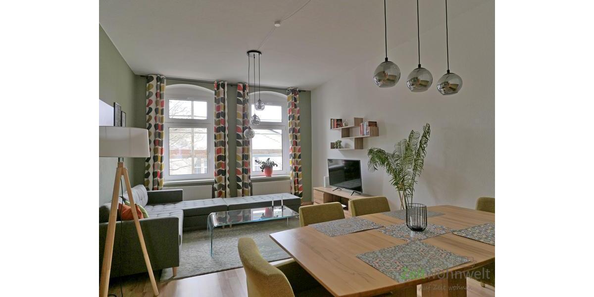 (EF0995_M) Chemnitz: Altendorf, großes möbliertes Apartment mit ruhigem Schlafzimmer, WLAN und Waschmaschine - Etagenwohnung Chemnitz Altendorf | Angebot:26876728