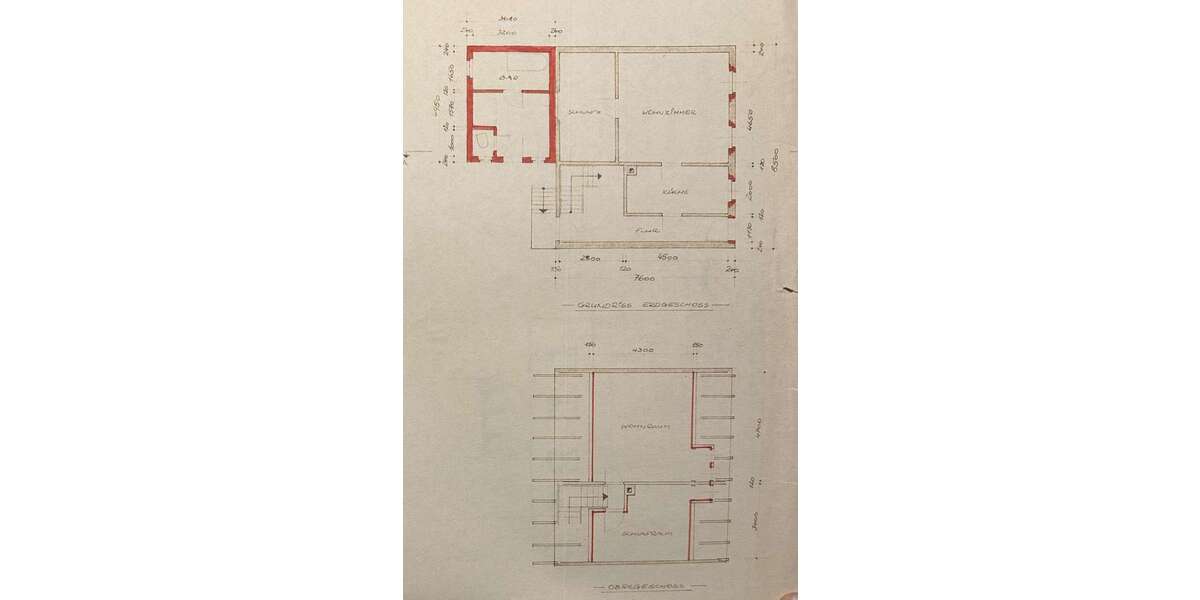 Grundriss EG und DG
