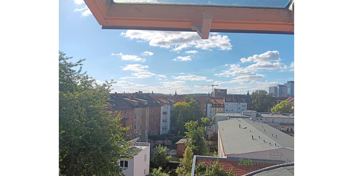 Ausblick vom Dachfenster