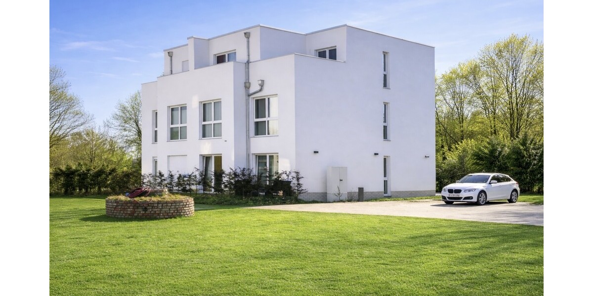 Neubau-Seitenansicht