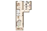 Helle 3-Zimmer-Wohnung in der obersten Etage in Neuhausen am Olympiapark-Süd - Etagenwohnung München Moosach | Angebot:25918911