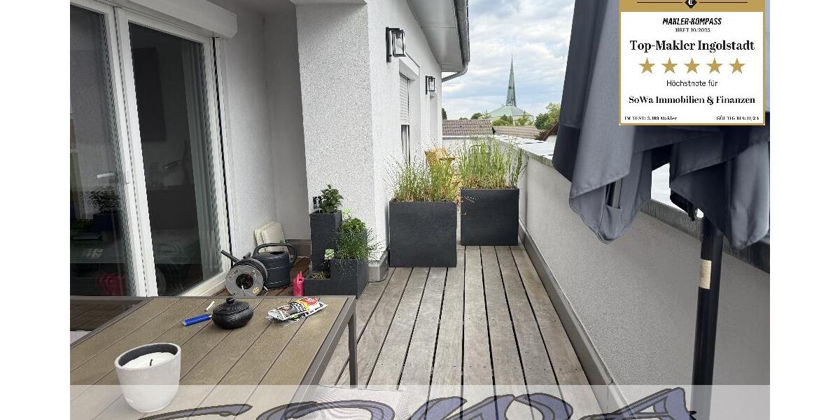 Exklusive 3,5 Zimmer Penthouse Wohnung mit Dachterrasse und TG-Stellplatz in Neuburg - Zentrumsnah! - Ein Objekt von Ihrem Immobilienpartner SOWA Immobilien und Finanzen - Einfamilienhaus Neuburg | Angebot:27143417