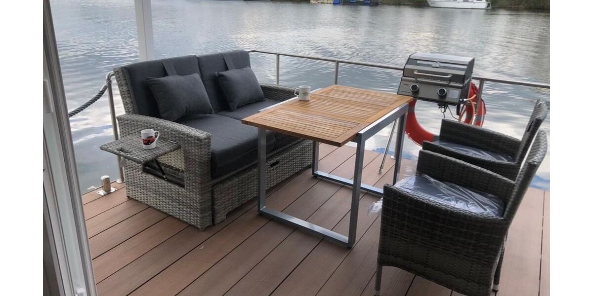 Eine Terrasse zum dinieren