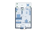 Schwabinger 2-Zimmerwohnung mit Fernblick, Fuchsbau - Etagenwohnung München Schwabing-Freimann | Angebot:27181138