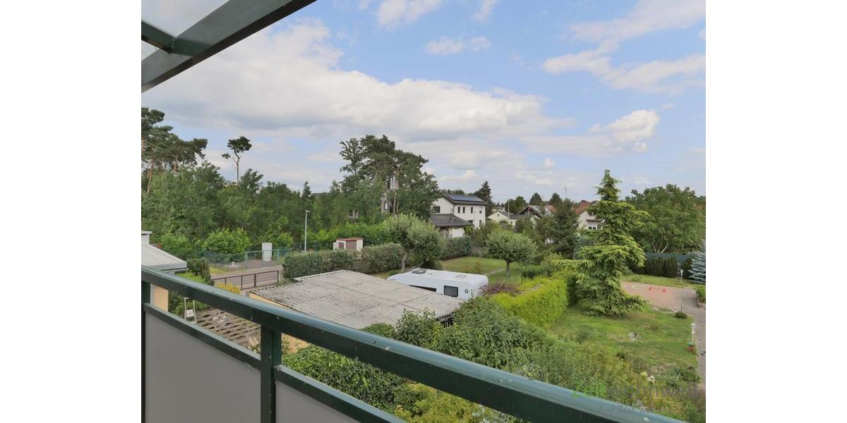 Blick vom Balkon
