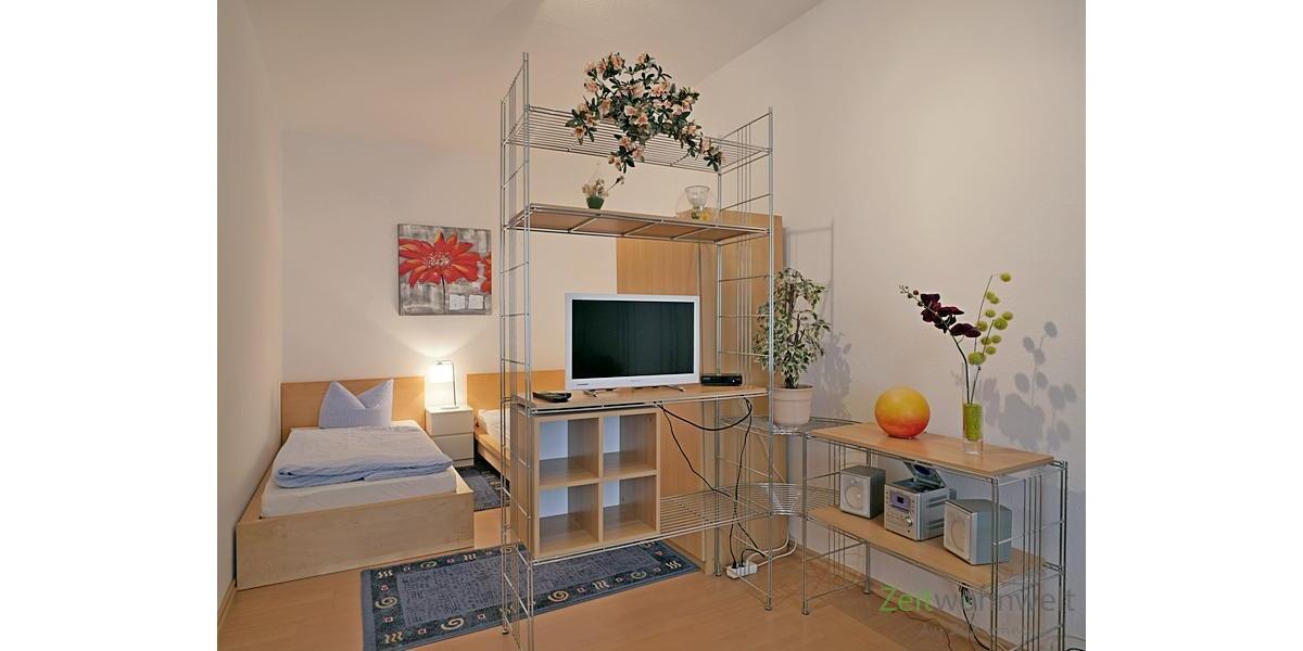 (EF0670_M) Jena: Süd, kleines möbliertes Apartment, WLAN inklusive - Etagenwohnung Jena Süd | Angebot:25106878