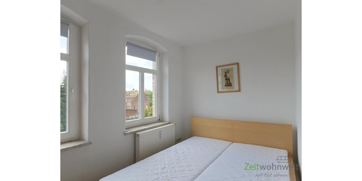 Blick ins Schlafzimmer