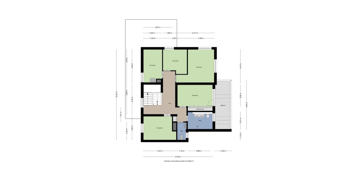 Grundriss Erstes Obergeschoss