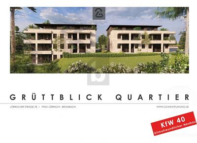 ERSTBEZUG - MODERN - MIT GROßEM BALKON - Etagenwohnung Lörrach Brombach | Angebot:27044438